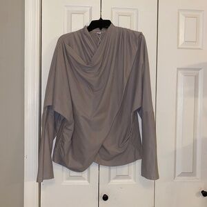 Exclusive size XXL 2x faux wrap ladies top